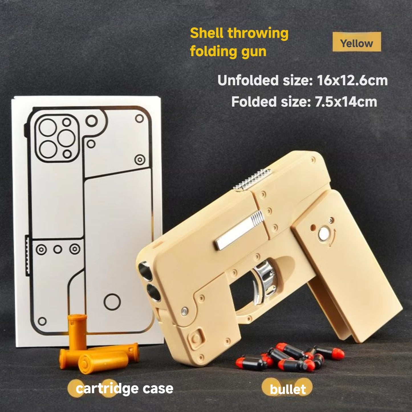 StealthCall Fun Gun Phone Decoy Foam Shooter 