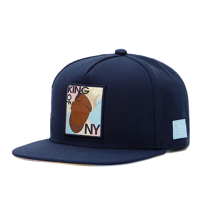 King of NY Biggie cap in Navy from '2Pac & B.I.G. Immortal Legends Snapback Collection | All Hats OSFA' on Bust-Down.