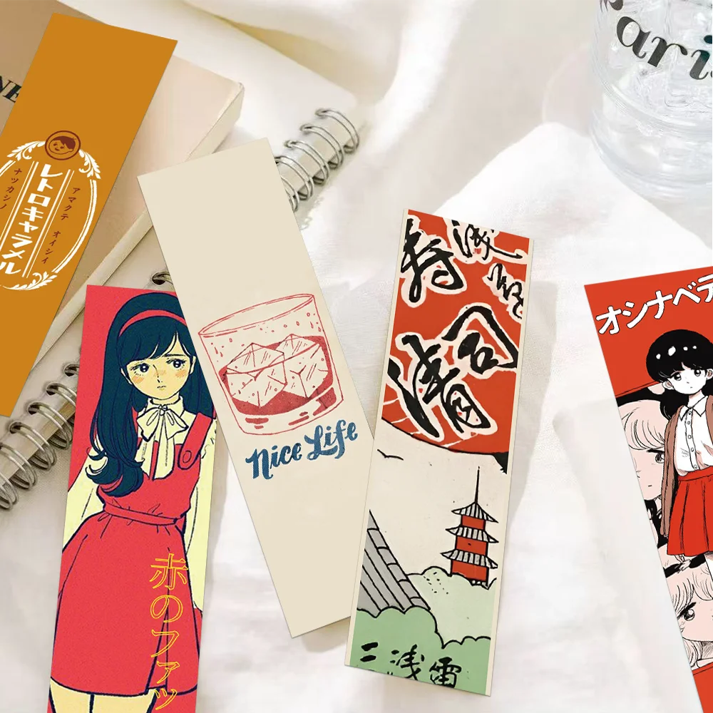 Bookmarks 30-Set Japanese Anime Showa Era