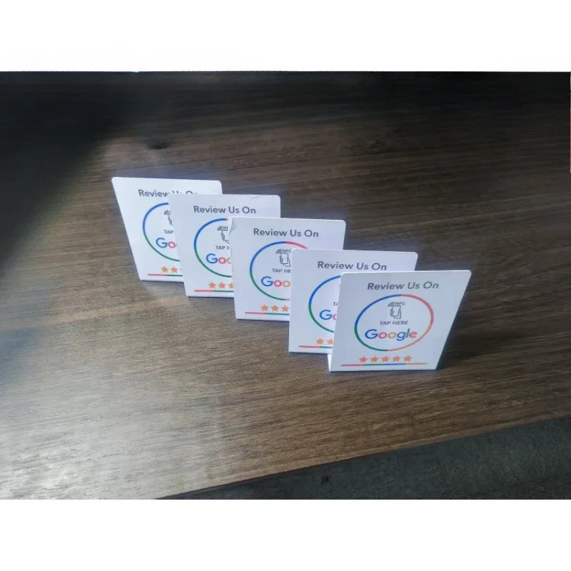 Custom Programmable Google Business Review Display Sign