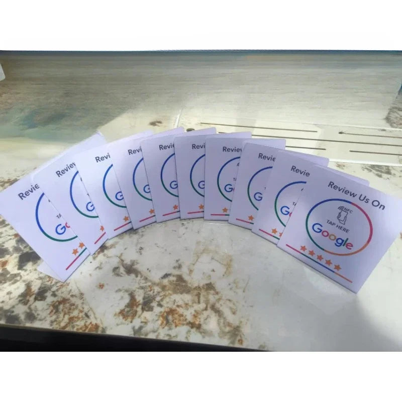 Custom Programmable Google Business Review Display Sign