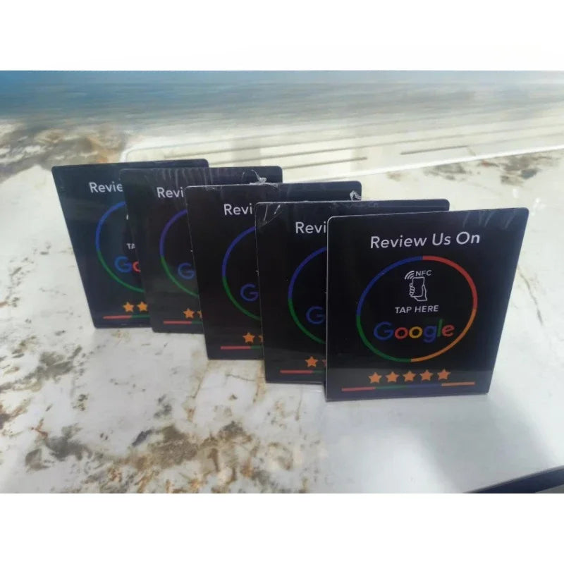 Custom Programmable Google Business Review Display Sign