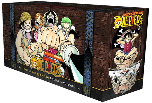 One Piece Box Set: East Blue and Baroque Works, Volumes 1-23 (One Piece Box Sets)