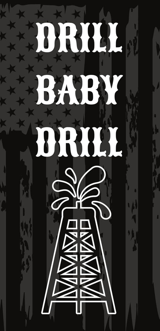 DRILL BABY DRILL - Oilfield Tally Book