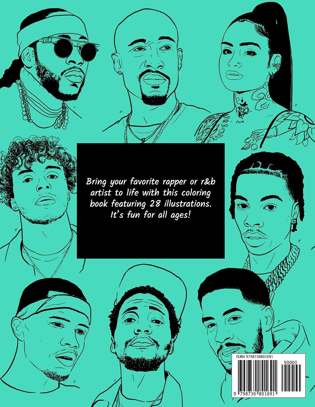 Another Coloring Book of Rappers