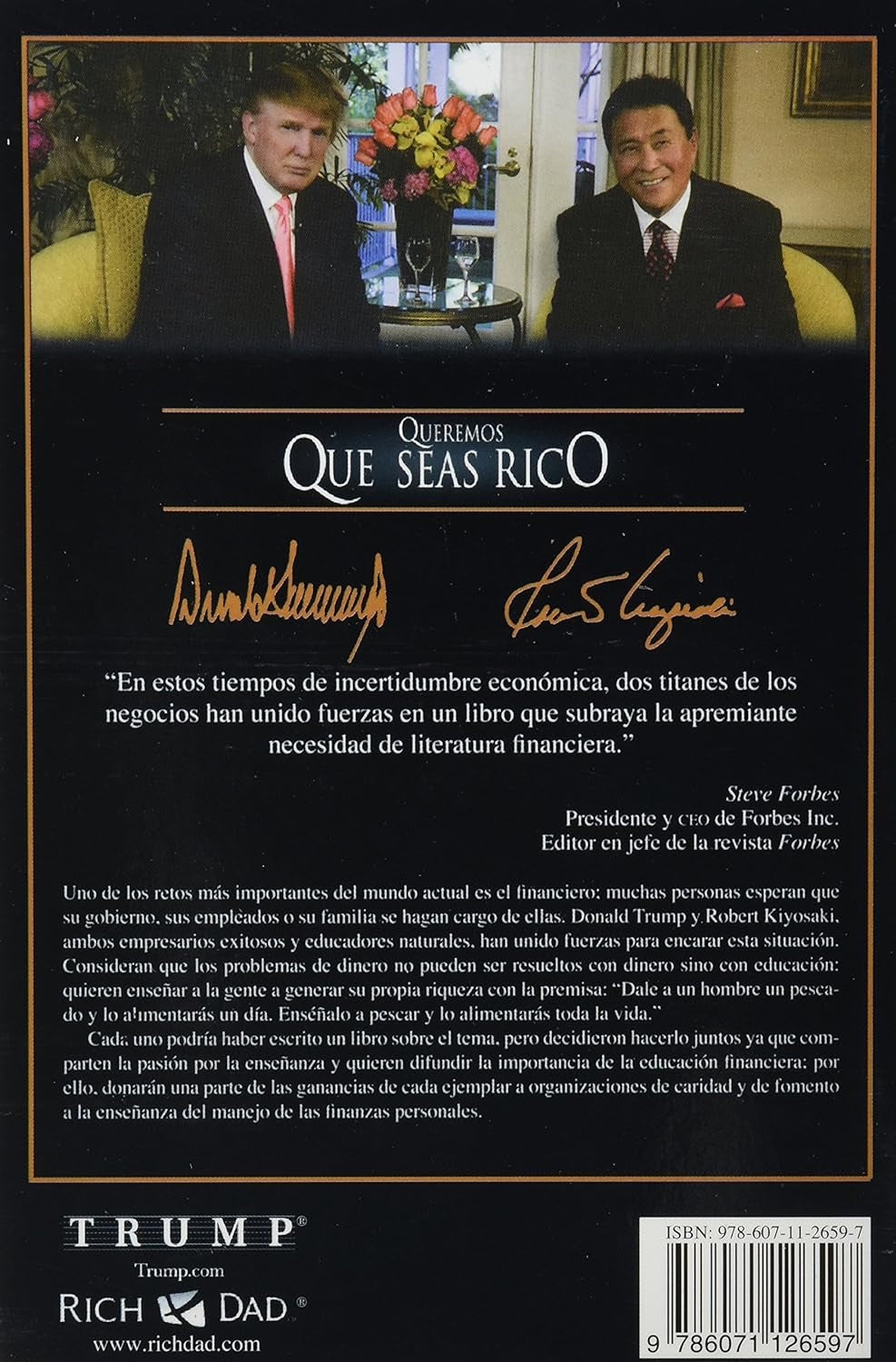 Queremos Que Seas Rico (Edición en Español)