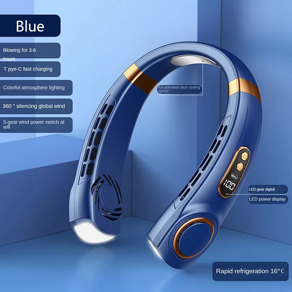 Alaska Blast Neck-Fan | LED & USB Charging