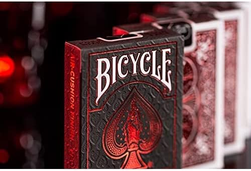 Metalluxe Red Playing Cards