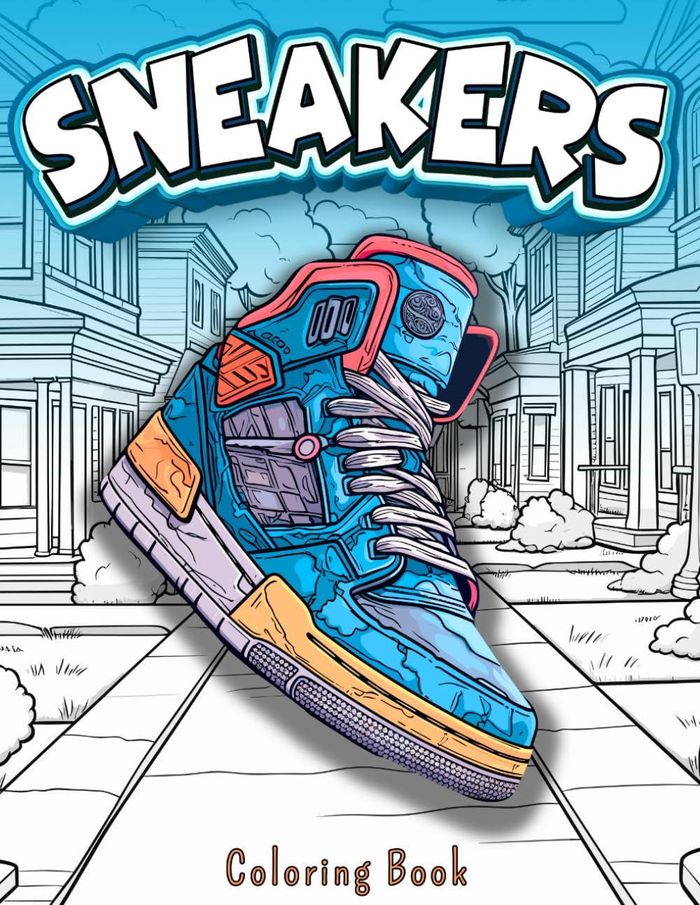 Sneaker Coloring Book