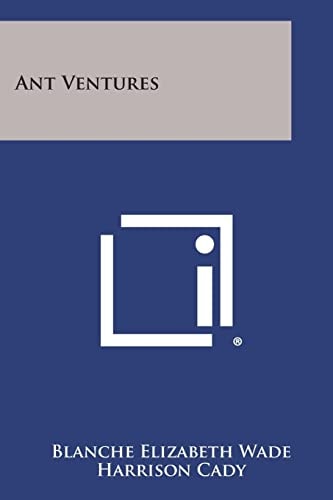 Book cover of 'Ant Ventures' with a logo and authors' names on a blue background