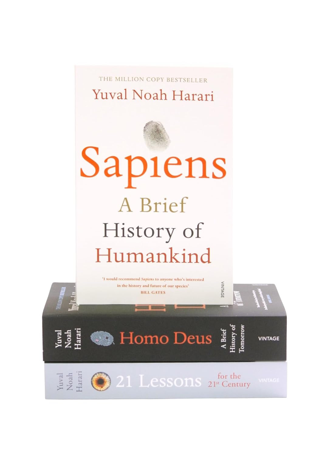 Yuval Noah Harari Box Set: Sapiens, Homo Deus & 21 Lessons for the 21st Century