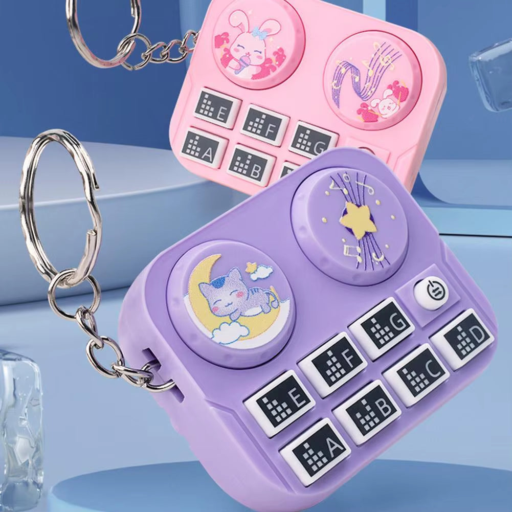 DJ Horn Keychain + Fun Sound Buttons by Real Rave & Cool Keychains