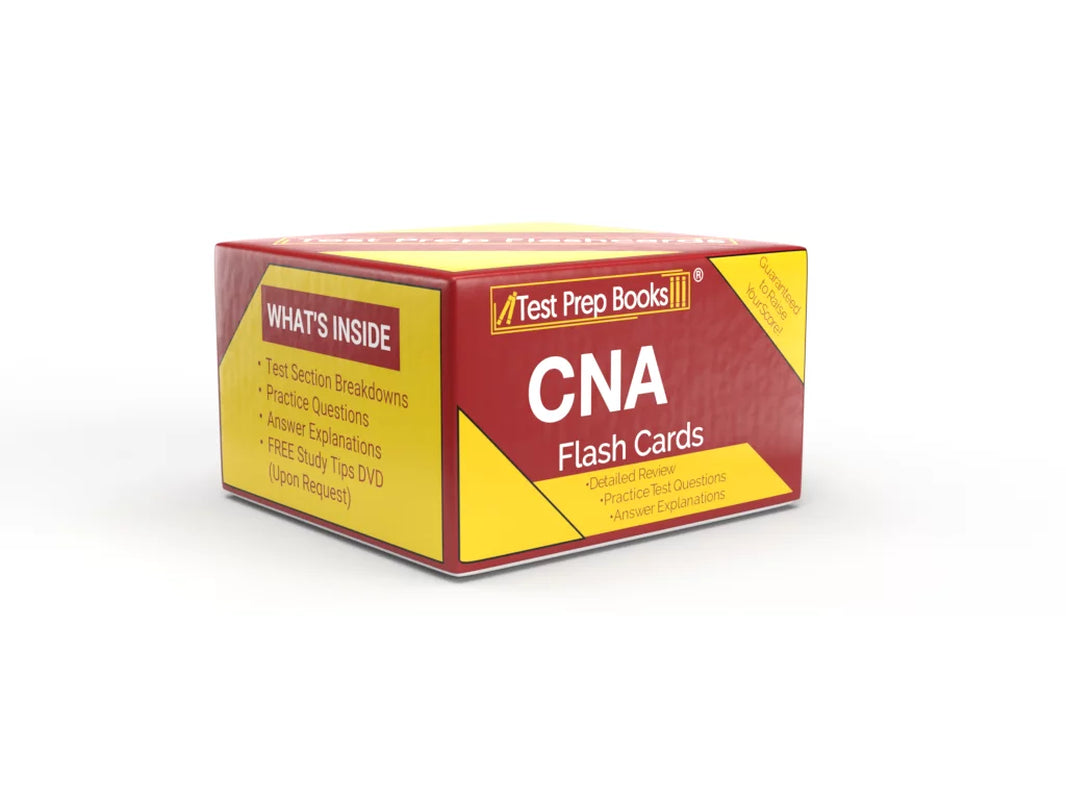 CNA Flash Cards 2022-2023: CNA Training Flashcards Study Guide with Practice Test Questions for the Certified Nursing Assistant Exam [Full Color Cards]