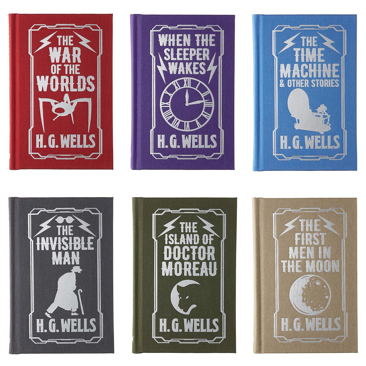 H.G. Wells Collection: Deluxe 6-Book Box Set