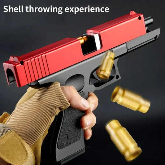 Soft Bullet Toy Gun Shell Ejection Foam Darts Pistol Desert Eagle Airsoft Gun Toy Gun Toy for Boys Outdoor Games Girls Gift