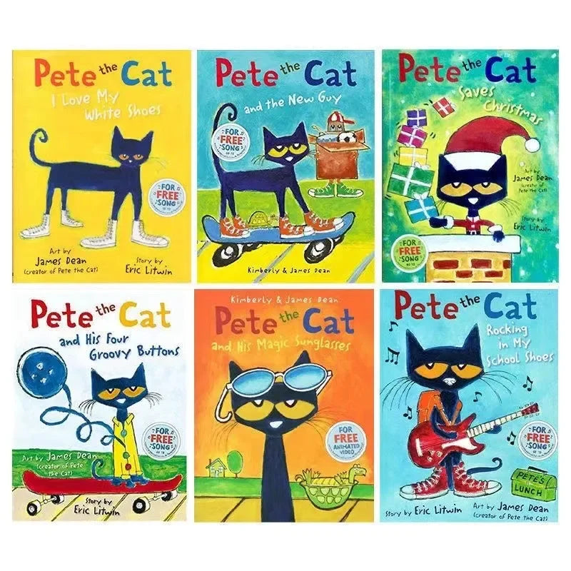 I Can Read "Pete the Cat" Children's Books Series | Fun Learning