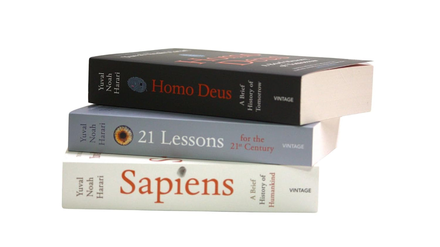 Yuval Noah Harari Box Set: Sapiens, Homo Deus & 21 Lessons for the 21st Century