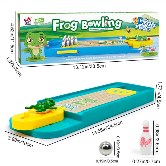 "FANCY FROG FINGER BOWLING" by Mini-Magic Table-Top Gaming || FAMILY!!