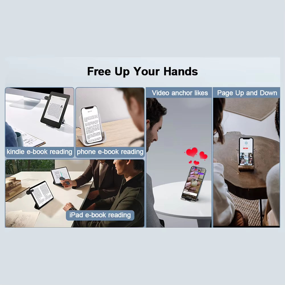 Perfect Page-Turning Remote for Kindle, e-Books, TikTok & Tablets+