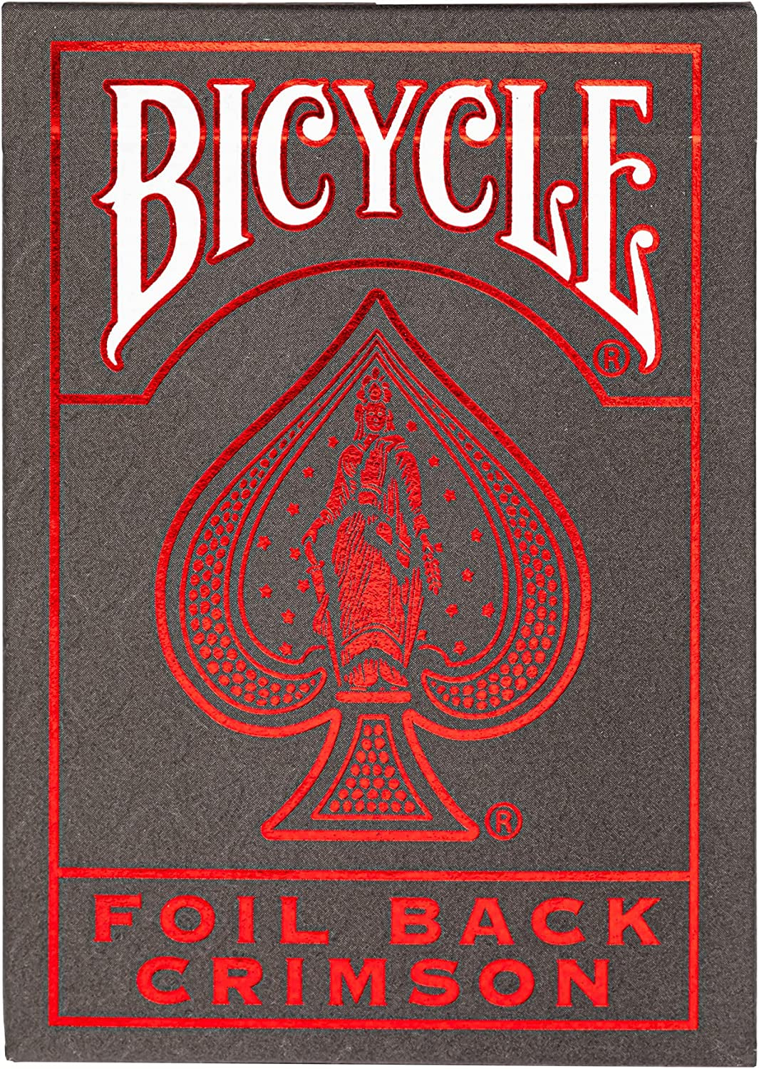 Metalluxe Red Playing Cards