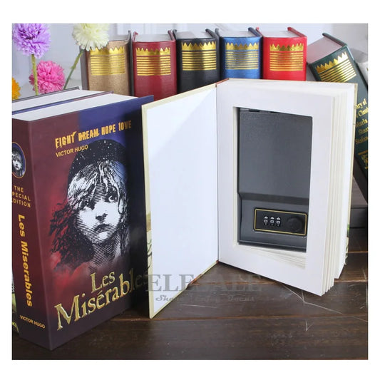 BUST-DOWN STASH SPOTS | LITERARY LOCK BOXES | Key & Combo Options