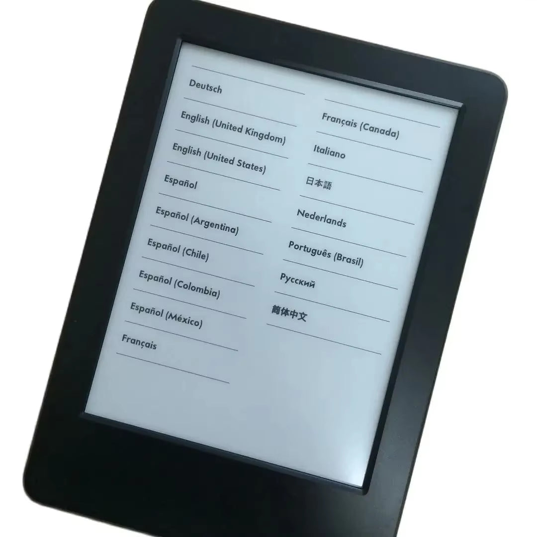 Kindle e-Book Touch Screen e-Reader e-Ink Pearl Display Amazon Kindle