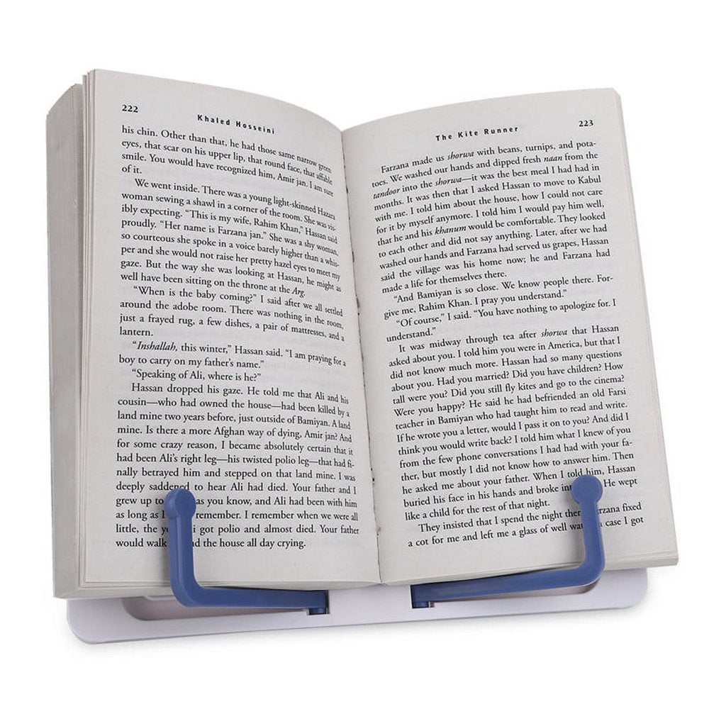 Adjustable and Portable Book Holder Tray and Page Paper Reading Stand/Book Stand Document Holder for Cookbook Music Book Document