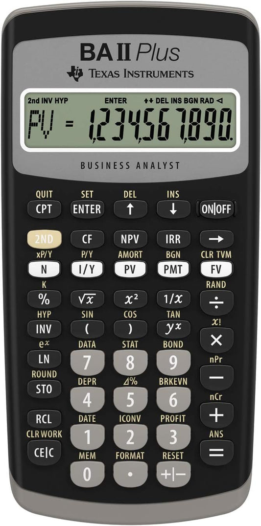 Financial Calculator BA II Plus by Texas instruments