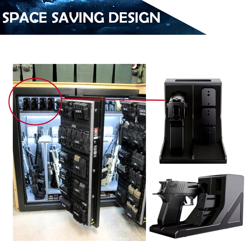 Bust-Down Pistol-Protection Firearm Storage || Aolamegs ANSI/OSHA Rack