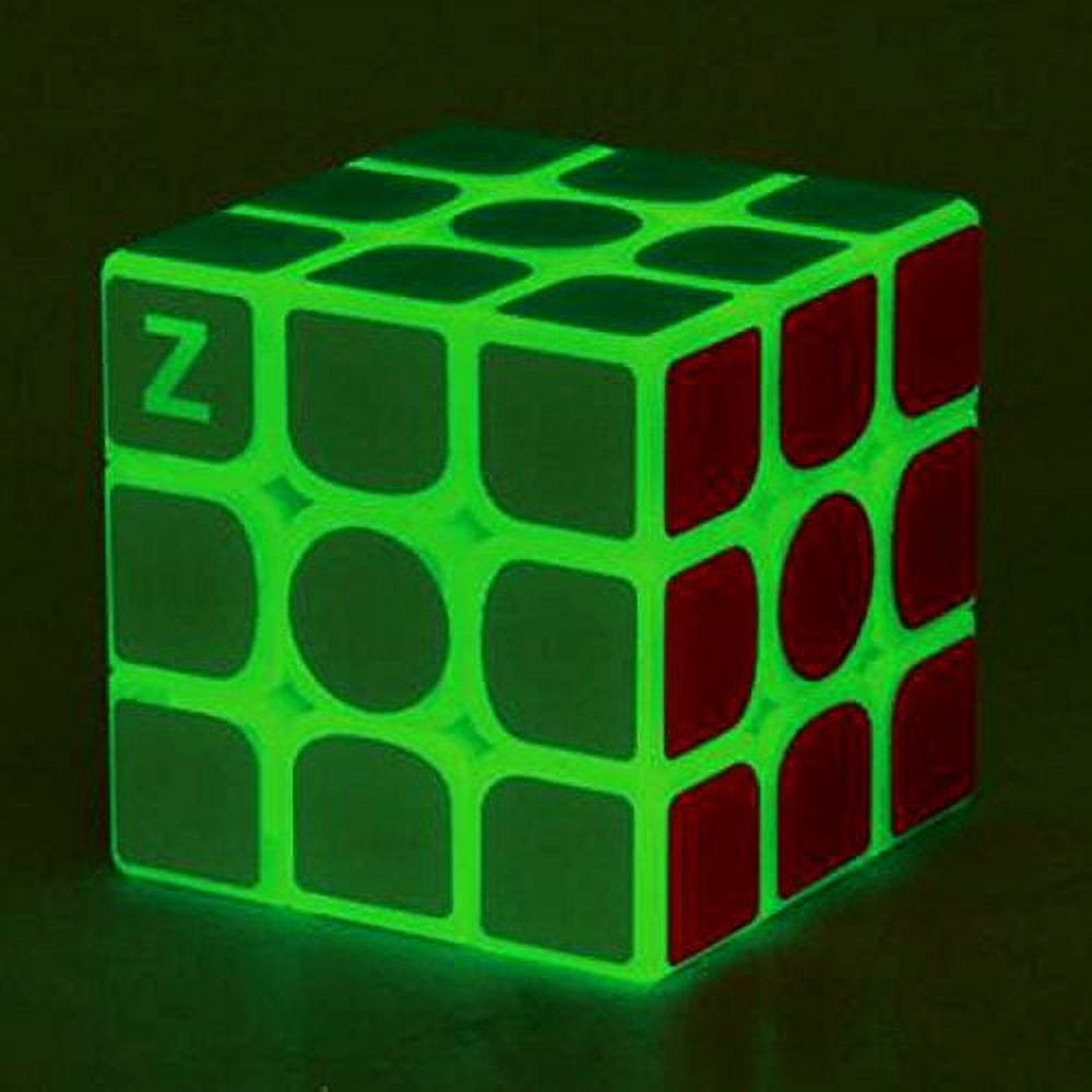 Glow in Dark Rubix Cube (3X3) Green Luminous Speed Cube