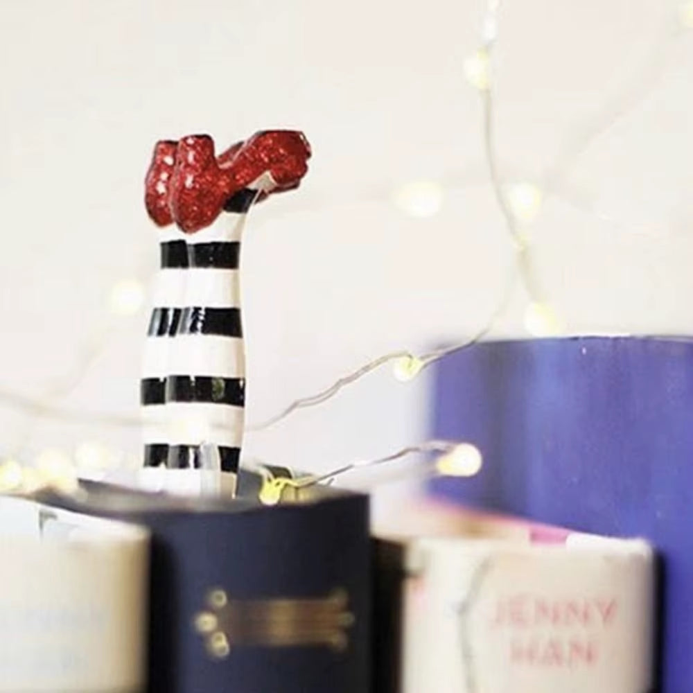 Wicked Witch Ruby Red Slippers Bookmark | Crush That Book like a Wiz