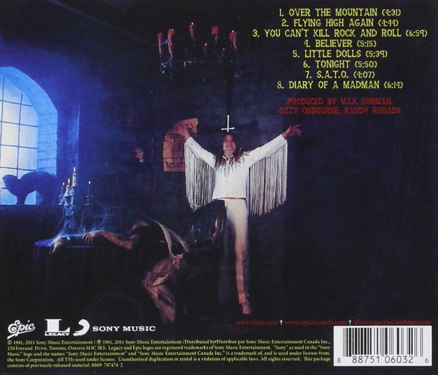 - Diary of a Madman - CD