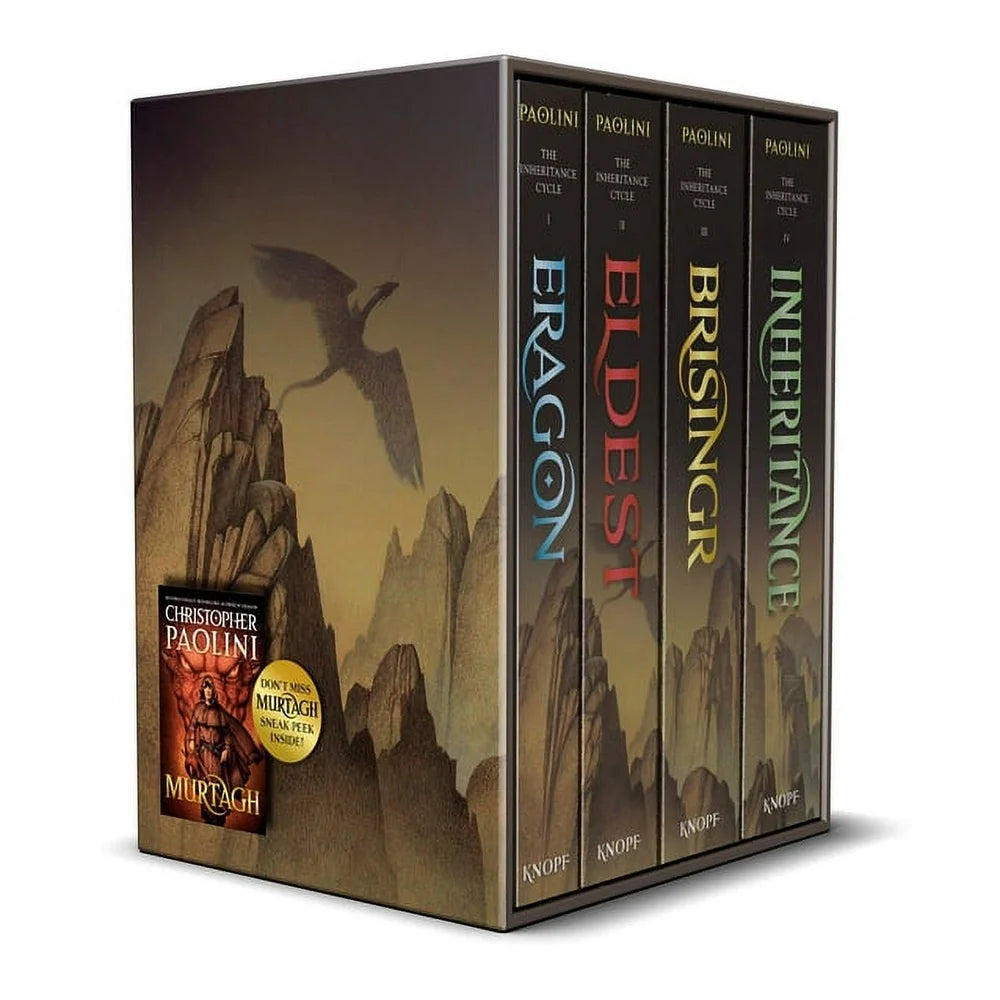 Christopher Paolini Inheritance Cycle Box Set Eragon-Eldest-Brisingr-Inheritance