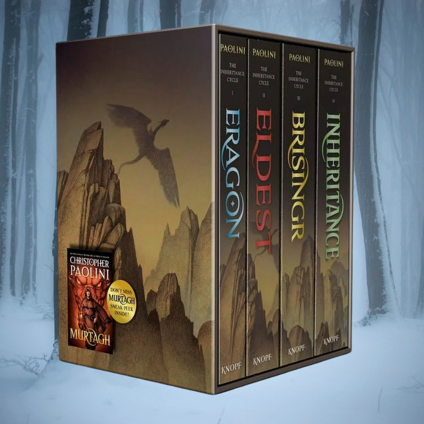 Christopher Paolini Inheritance Cycle Box Set Eragon-Eldest-Brisingr-Inheritance