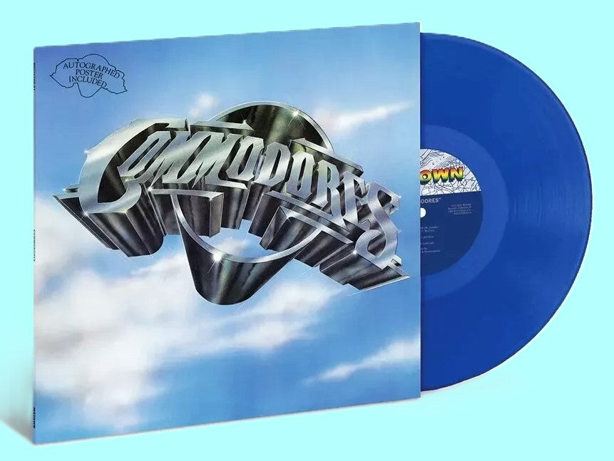 Self-Titled Album by Commodores || Limited Transparent Blue Vinyl LP