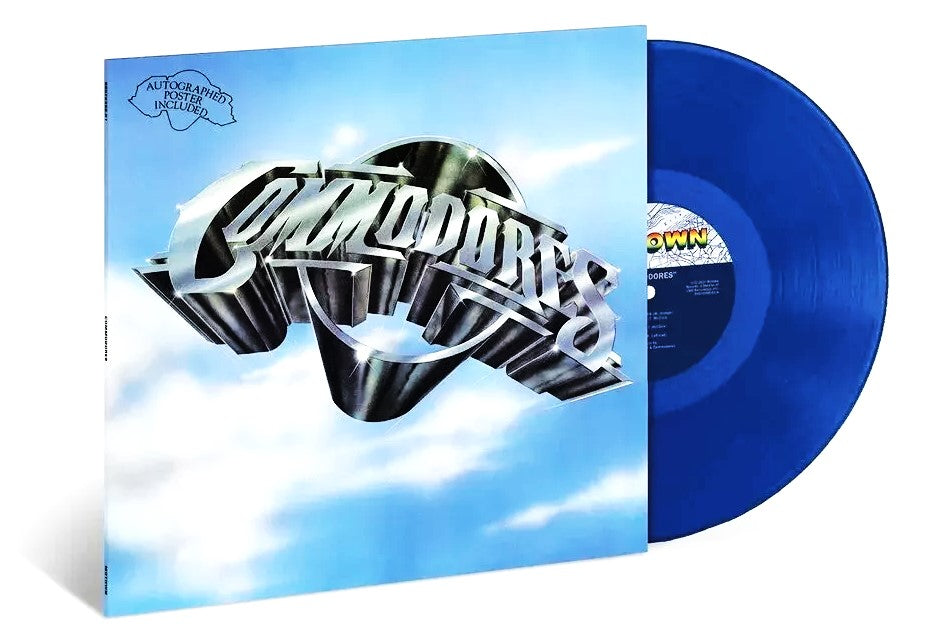 Self-Titled Album by Commodores || Limited Transparent Blue Vinyl LP