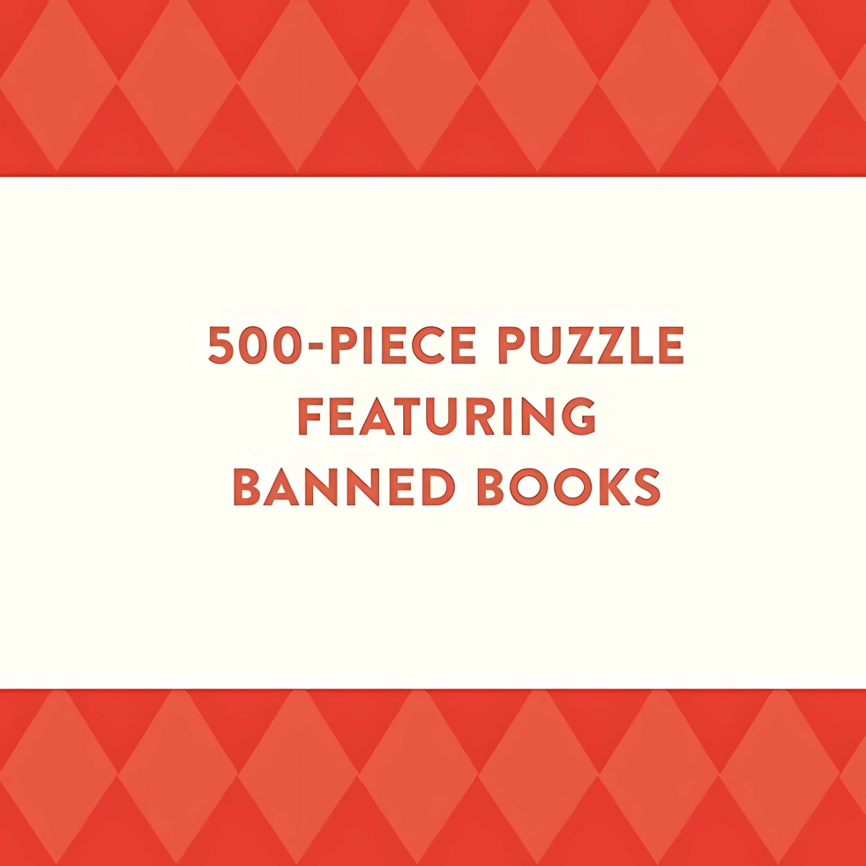 Banned Books 500-Piece Jigsaw Puzzle by Bibliophile 