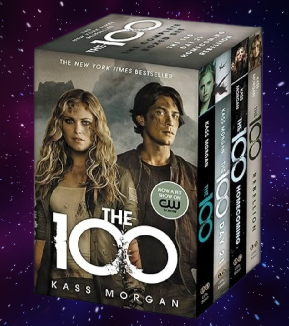 The 100: Complete Book Series Boxed Set by Kass Morgan