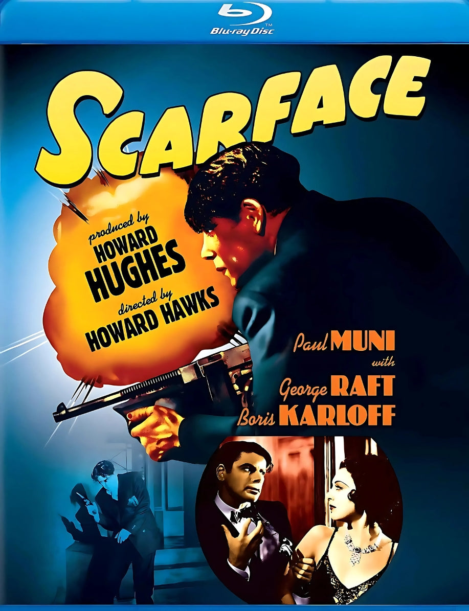 Scarface Blu-Ray Film Starring Paul Muni || Howard Hughes 1932 Film