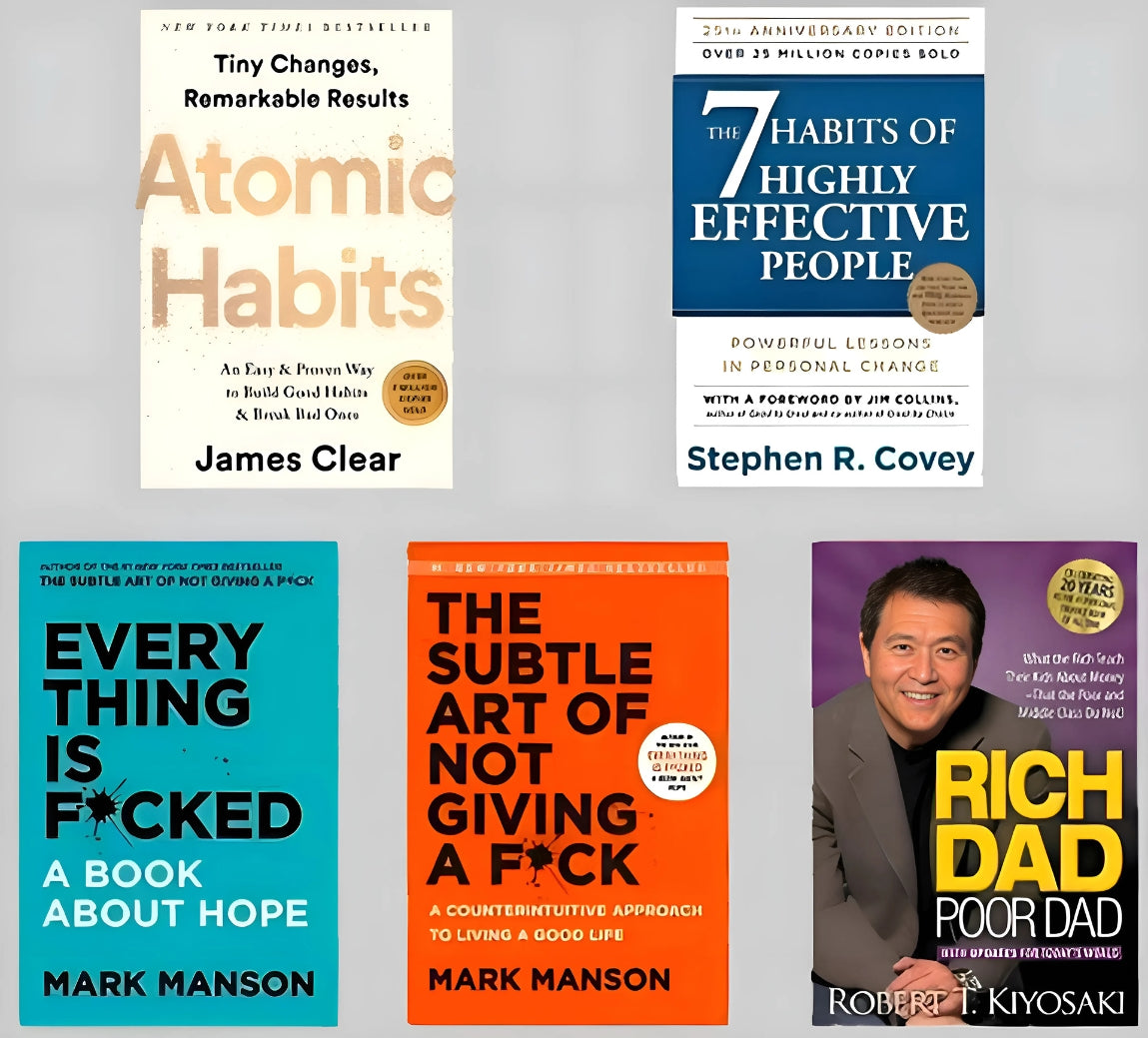 Bestselling Books || Popular Personal Growth-Betterment Book Series