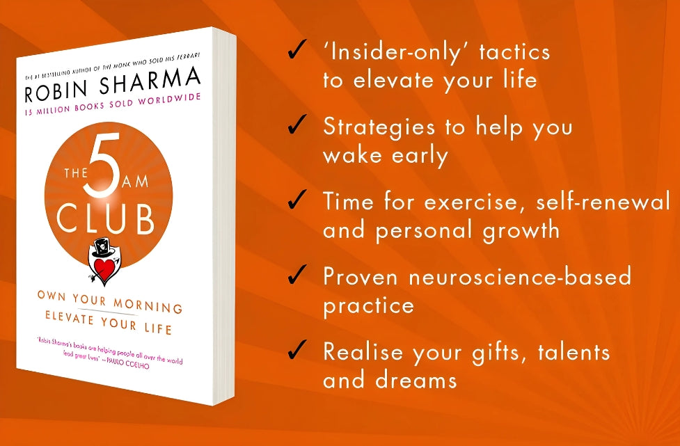 The 5AM Club: Own Your Morning | Elevate Your Life by #1 Robin Sharma 