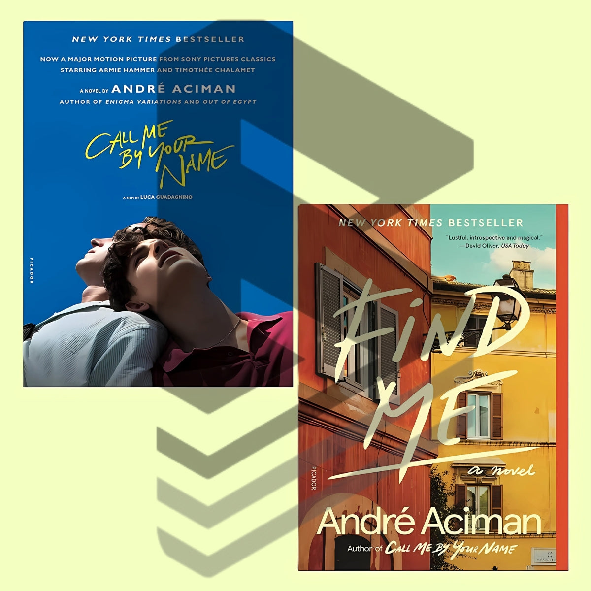 Call Me by Your Name & Find Me by Andre Aciman || Double Book Bundle