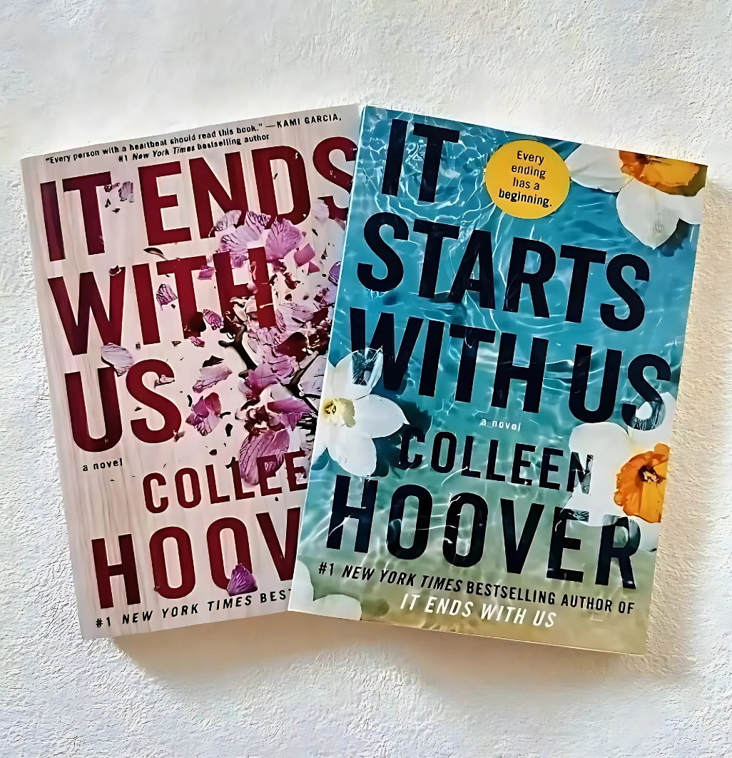 Collen Hoover Dual Book-Bundle || It Starts with Us & It Ends with Us 