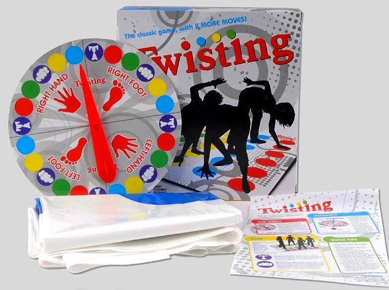 BUST-DOWN TWIST-AND-SHOUT "A TWIST ON TWISTER” || Family Fun Games