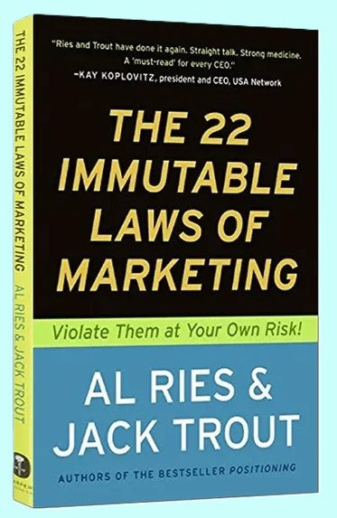 The 22 Immutable Laws of Marketing by Al Ries & Jack Trout || Business