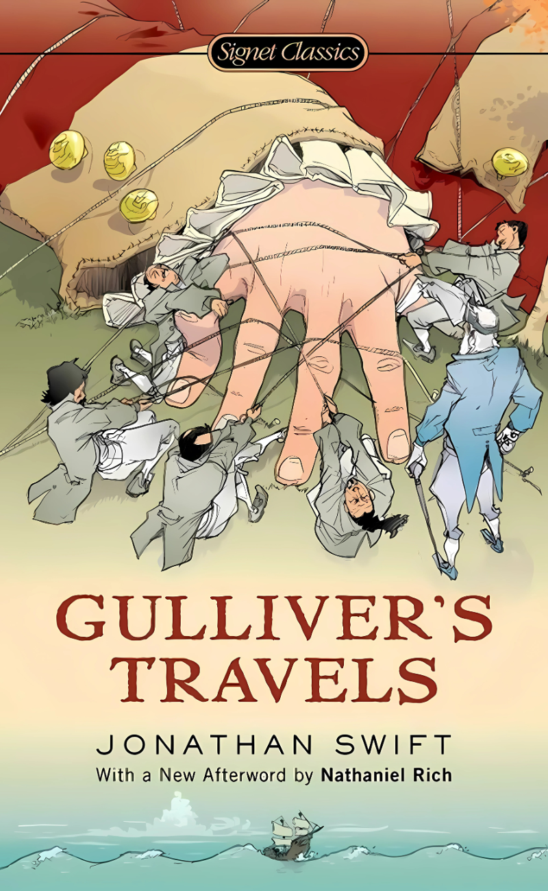 Gulliver's Travels by Jonathan Swift W/ Leo Damrosch & Nathanial Rich 