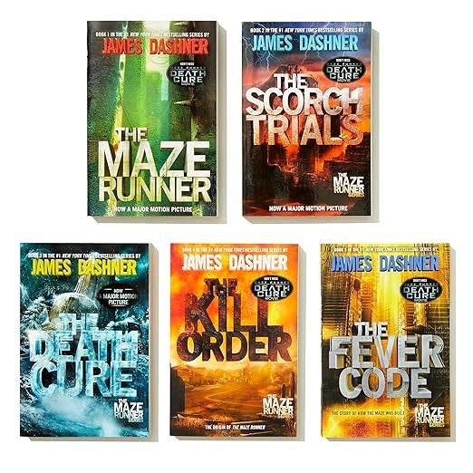 The Maze Runner Series by James Dashner || Complete (5) Book Box Set 