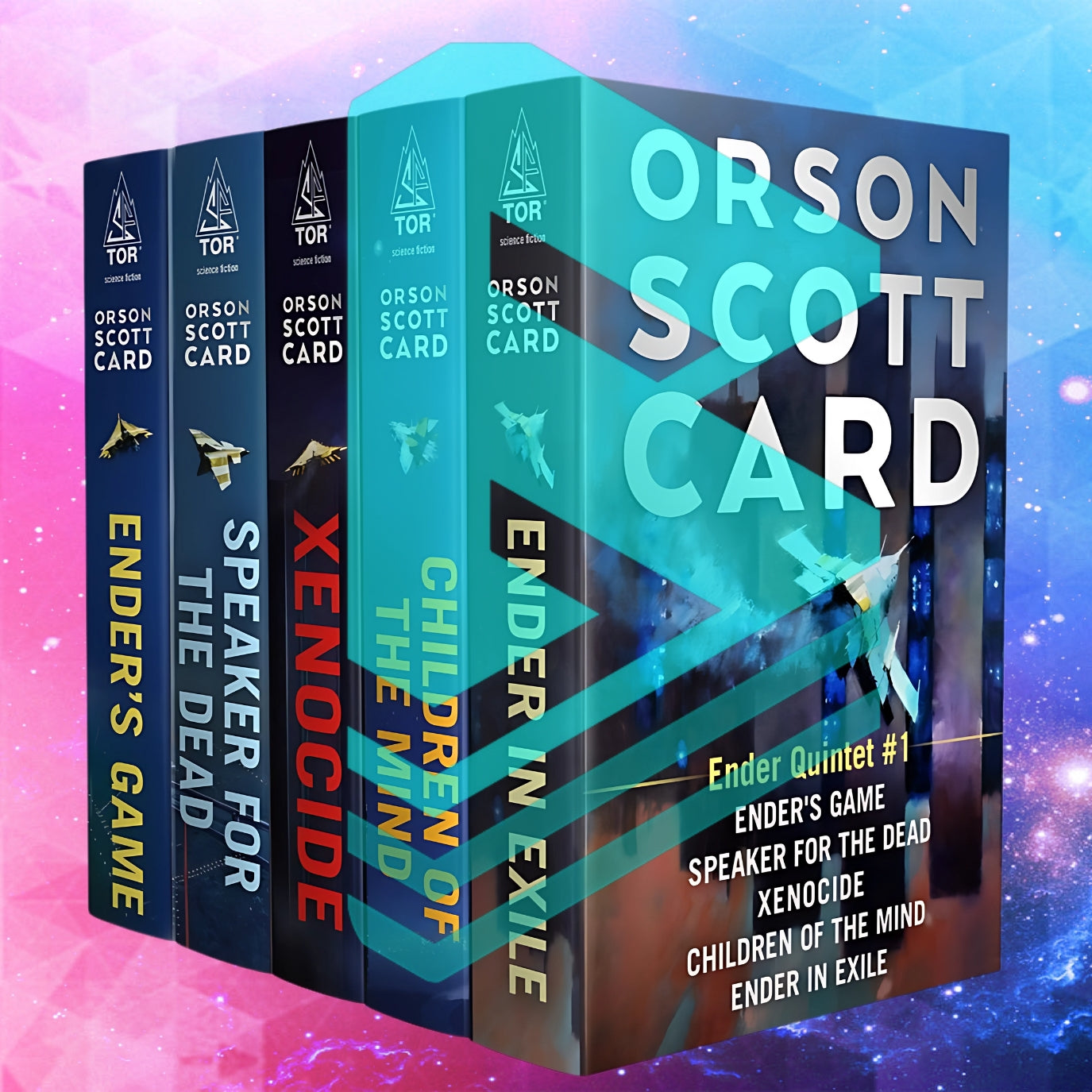 The Ender Saga: Complete (5) Book Boxed Set by Orson Scott Card 