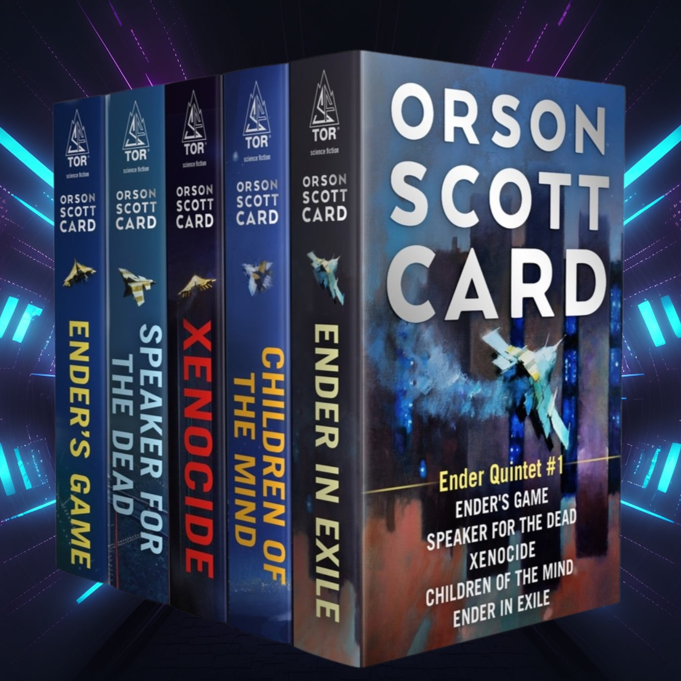 The Ender Saga: Complete (5) Book Boxed Set by Orson Scott Card 