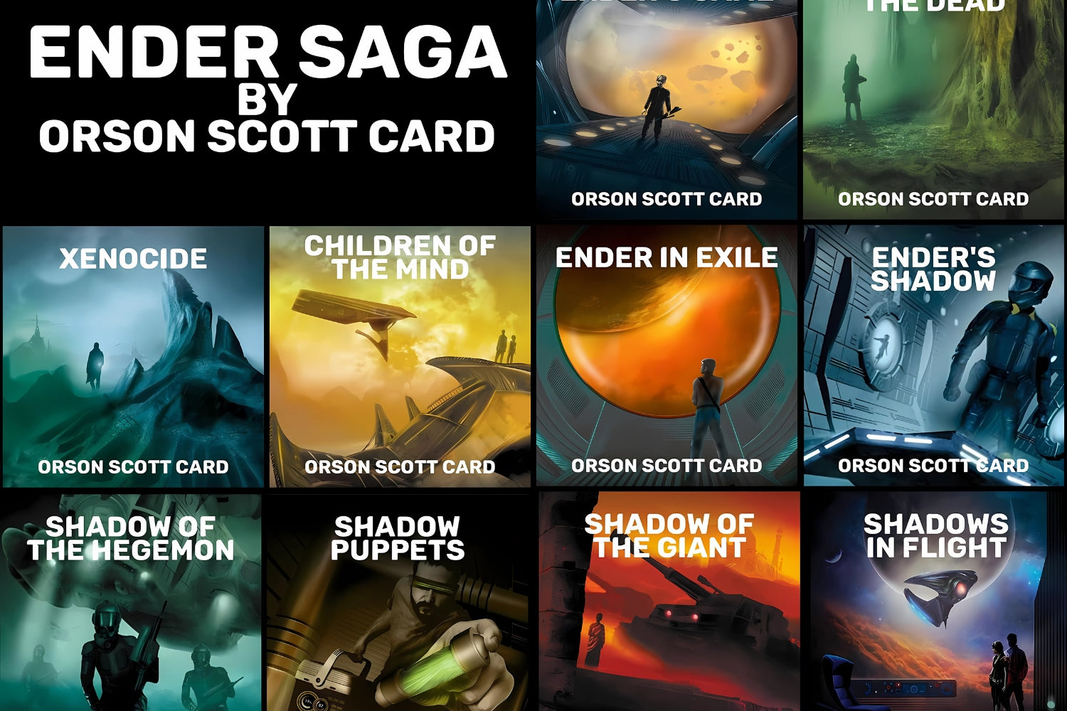 The Ender Saga: Complete (5) Book Boxed Set by Orson Scott Card 